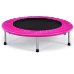 Trampoline de fitness pliable 95, 5cm pour intrieur et extrieur pour adultes et enfants charge max ...