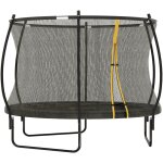 Sportnow - trampoline de jardin Ø305 cm - couvre - ressort, filet de sécurité porte zippée verrouillable ... Sportnow - trampoline de jardin Ø305 cm - couvre - ressort, filet de sécurité porte zippée verrouillable ...