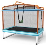 Northix - trampoline rectangulaire 3 en 1 pour enfants 190 x 124 cm grand trampoline de loisirs avec ... Northix - trampoline rectangulaire 3 en 1 pour enfants 190 x 124 cm grand trampoline de loisirs avec ...