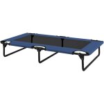 Lit surélevé pour chiens pliable rafraîchissant - pawhut - maille respirante, pied en acier - 107 x 61 ... Lit surélevé pour chiens pliable rafraîchissant - pawhut - maille respirante, pied en acier - 107 x 61 ...