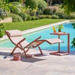 Transat decima beige lin / acajou - hesp�ride