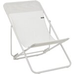 Transat jardin pliant multi - positions - largeur 58cm - maxi transat - batyline® iso - beige seigle ... Transat jardin pliant multi - positions - largeur 58cm - maxi transat - batyline® iso - beige seigle ...