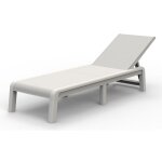 Transat mallorca sunlounger blanc - keter