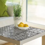 Film adh�sif d�coratif pour meuble carrelage 150 x 45cm gris