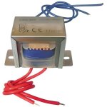 Transformateur 220v 12v 1a 12va chassis 230v 1a so
