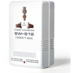 Transformateur 220v vers 110v, adaptateur de voyage universel, transformateur 100w, convertisseur de ...