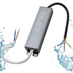 Transformateur, 60w 12v led driver, 170 - 250v ac � 12v dc tension constante �tanche ip67 alimentation ...