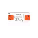 Transformateur d'alimentation led - 6w, 12v dc, 0. 25a - tension constante pour les bandes led et g4, ...