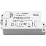 Transformateur d'alimentation led adogo - 60 w, 12 v cc, 5 a - tension constante pour lampes  led et ...