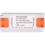 Transformateur d'alimentation led ulisem ? 20 w, 12 v cc, 1, 67 a ? tension constante pour bandes led ...
