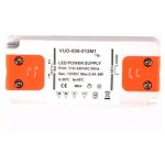 Transformateur d'alimentation led ulisem ? 6 w, 12 v cc, 0, 25 a ? tension constante pour bandes led ...