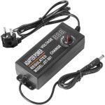 Transformateur d'�clairage r�glable ulisemdc3 - 12 v 5 a 60 w avec adaptateur de commutation d'alimentation ...