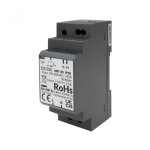 Transformateur led pour rail din premium 12v 30w ip20 noir eco light