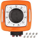 Mophorn - transformateur de tension variable automatique 2000 va, rgulateur de tension ca 6, 6 a avec ...