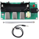 Transmetteur am 3 canaux, modulation d'amplitude 1mhz 3mhz 5mhz avec antenne et c�ble audio 3. 6v