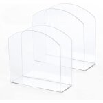 Transparent)2 pi�ces porte - serviettes de table, distributeur de serviettes en papier forme en u en ...