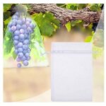 (transparent)sac de protection fruits - organza - 100 sachets - 30cm x 20cm - transparent
