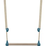 Trap�ze m�tal bleu / sable pour portique 3, 00 / 3, 50 m