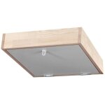 Trappe de visite isolee 26 mm pour combles caisson 55 x 55 cm