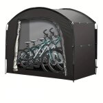 Travel abri de rangement pour vélo - 220x150x185cm, avec tissu oxford 210d imperméable, housse de vélo, ... Travel abri de rangement pour vélo - 220x150x185cm, avec tissu oxford 210d imperméable, housse de vélo, ...