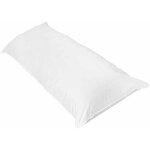 Traversin rectangulaire plat blanc 160cm