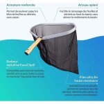 Trawler �puisette de fond professionnelle en aluminium renforc�, robuste maille fine balai nettoyage ...