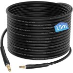 Treetalk - 15m flexible tuyau pour kärcher k2 k3 k4 k5 k6 k7 nettoyeur haute pression accessoires rallonge ... Treetalk - 15m flexible tuyau pour kärcher k2 k3 k4 k5 k6 k7 nettoyeur haute pression accessoires rallonge ...