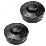 2 pcs tonte accessoires fil tte  double filetage automatique tte de dbroussailleuse universelle filetage ...