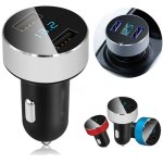 Treetalk - adaptateur de chargeur de voiture double ports 3. 1a prise allume - cigare usb 12v / 24v voltmètre ... Treetalk - adaptateur de chargeur de voiture double ports 3. 1a prise allume - cigare usb 12v / 24v voltmètre ...