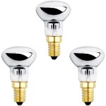 Ampoule lave e14 r39 25w, intensit variable, blanc chaud 2 600 k, 250 lm, petit culot, lot de 3 [classe ...