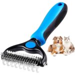 Treetalk - brosse chat, brosse pour chiens ddparage de brosse de sous - poil pour chiens rteau de ...