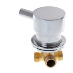 Treetalk - mitigeur cabine de douche m�langeur de vanne de m�lange d'eau froide chaude robinet de sortie ...