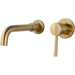 Treetalk - mitigeur lavabo mural rotatif � 360�robinet salle de bain pour baignoire et lavabo robinetterie ...