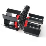 Roue  outils de cultivateur, accessoire universel de tondeuse  gazon en alliage, roue de dsherbage ...