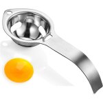 Treetalk - sparateur oeuf inox acier inoxydable sparateur d'oeufs gadget de cuisine sparateur blanc ...