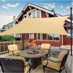 Treetalk - voile d'ombrage rectangulaire 3x5m toile ombrage respirant hdpe protection 95% uv pour jardin ... Treetalk - voile d'ombrage rectangulaire 3x5m toile ombrage respirant hdpe protection 95% uv pour jardin ...