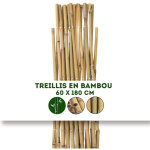 Treillis en bambou pour jardin, balcon et terrasse extensible individuellement r�sistant aux intemp�ries ...