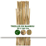 Treillis en bambou pour jardin, balcon et terrasse extensible individuellement r�sistant aux intemp�ries ...