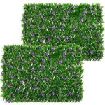 Treillis de jardin avec feuilles artificielles, mur de haie, cl�ture d'intimit� extensible, haie feuillage ...