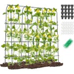 Treillis de jardin en forme de u, treillis arqu� pour concombres avec maille r�sistante aux d�chirures, ...