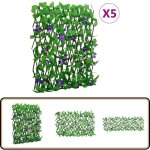Treillis de lierre artificiel extensible 5 pcs vert 180x70 cm - clôture artificielle - trellis de lierre ... Treillis de lierre artificiel extensible 5 pcs vert 180x70 cm - clôture artificielle - trellis de lierre ...