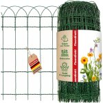 Treillis ornemental, 40 cm x 10 m�tres, fils m�talliques torsad�s avec maille: 15 x 9 cm