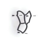 Ecoo - treillis plante grimpante en lot de 3 - 40x45 cm - gris anthracite Ecoo - treillis plante grimpante en lot de 3 - 40x45 cm - gris anthracite