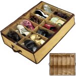 Tresice france - bote rangement chaussures avec housse pour 12 paires