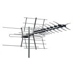 Triax antenne rateau ext�rieure vhf / uhf 14. 5db dvb - t / t2 sur toit maison