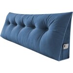 Triangulaire coussin  coins, gros coussin canap, oreiller cervical dossier de soutien lombaire, 160x50x20cm, ...