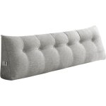 Triangulaire coussin � coins, traversin t�te de lit support arri�re, gros coussin canap�, oreiller cervical ...