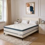 Matelas 90 x 200 cm - Épaisseur 25 cm - matelas ressorts ensachés haut de gamme - 7 zones ergonomiques, ... Matelas 90 x 200 cm - Épaisseur 25 cm - matelas ressorts ensachés haut de gamme - 7 zones ergonomiques, ...
