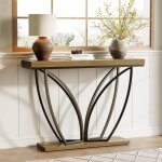 Tribesigns table console, 105 cm industriel table d?entr�e, bout de canap�, meuble d'entr�e, table d?appoint ...