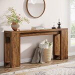 Tribesigns table console, 160 x 29, 5 x 85 cm, table d'entr�e en bois de style maison de campagne pour ...